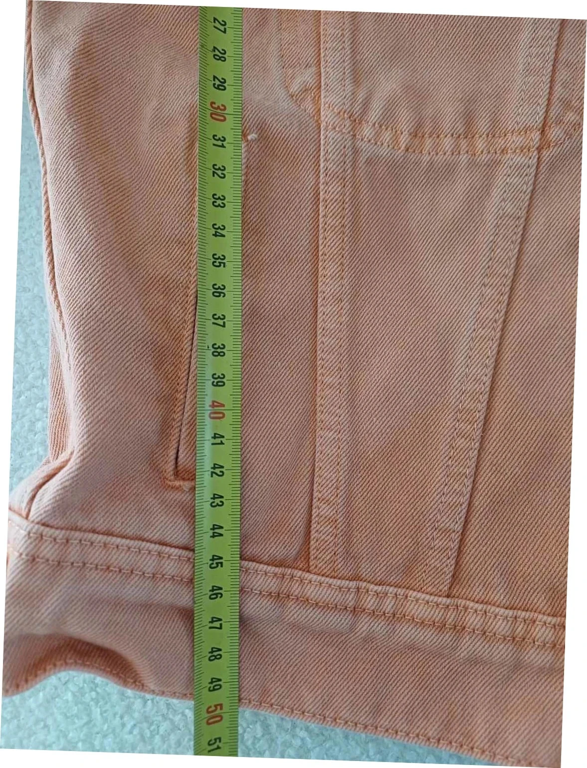 Chaqueta de mezclilla Superdry color pesca / coral pastel - T40 (L) – photo 9